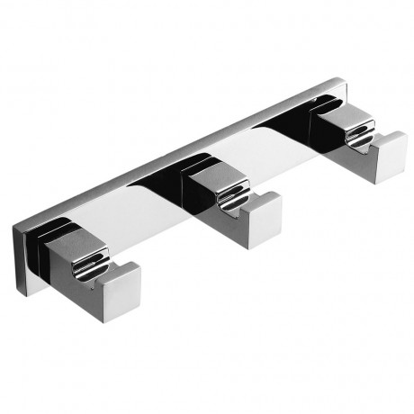 Крючок COLOMBO DESIGN LOOK LC37 тройной цвет хром