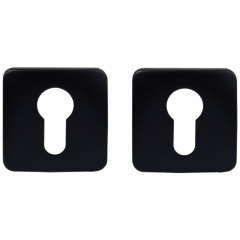 Накладка под цилиндр Colombo Design Rosetta OneQ CC23 черный матовый 2 шт