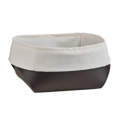 Корзина для хлеба COLOMBO DESIGN ADJ 037.06/04 настольная цвет шоколад/капучино