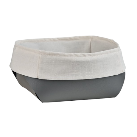 Корзина для хлеба COLOMBO DESIGN ADJ 039.03/01 настольная цвет серый/черный