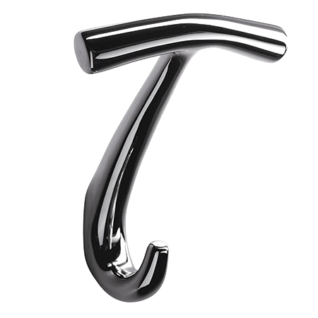 Крючок COLOMBO DESIGN LUNA CB37 одинарный цвет хром