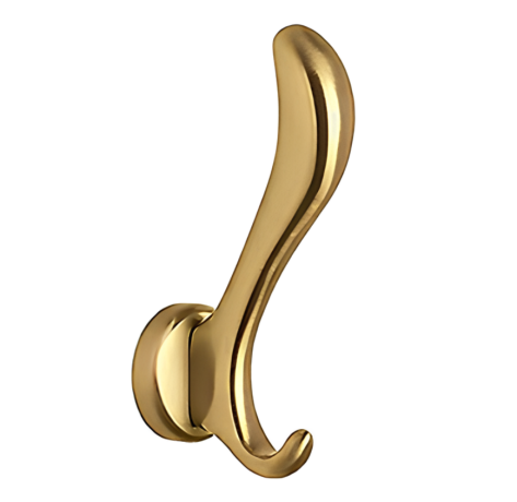 Крючок COLOMBO DESIGN GOLF AR17.GOLD двойной цвет золото