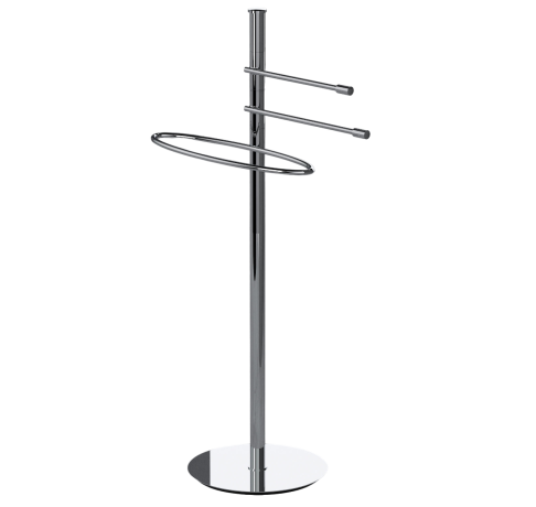 Стойка COLOMBO DESIGN ISOLE B9403N напольная с полотенцедержателем цвет хром