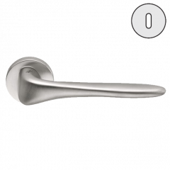 Дверная ручка Colombo Design MADI AM31R хром матовый в комплекте с накладками под ключ для межкомнатных дверей