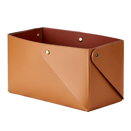 Коробочка COLOMBO DESIGN ADJ 050.09/30 настольная цвет коньяк/бордо