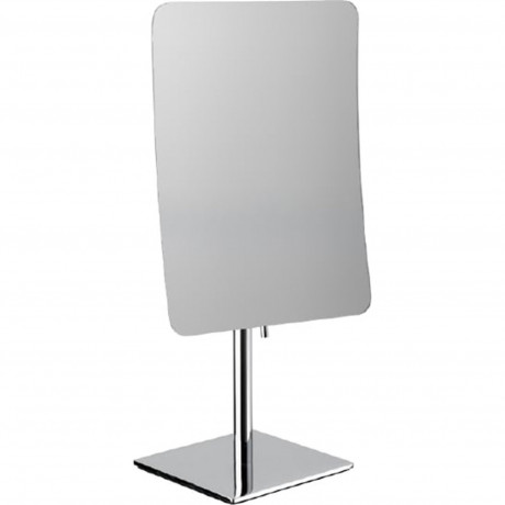 Косметическое зеркало COLOMBO DESIGN SPECCHI INGRANDITORI B9753 настольное увеличение 3 раза регулируемое по высоте цвет хром