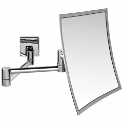 Косметическое зеркало COLOMBO DESIGN SPECCHI INGRANDITORI B9754 настенное увеличение 3,5 раза цвет хром