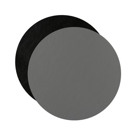 Плейсмат COLOMBO DESIGN ADJ 004.01/03 настольный двухсторонний цвет черный/серый