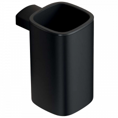 Стакан COLOMBO DESIGN TRENTA B3002.NM настенный цвет черный матовый