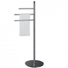 Стойка COLOMBO DESIGN PLANETS B9815 напольная с полотенцедержателем цвет хром