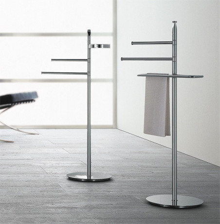 Стойка COLOMBO DESIGN PLANETS B9803 с полотенцедержателем тройным цвет хром