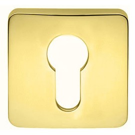 Накладка под цилиндр Colombo Design Rosetta PT13 золото матовое