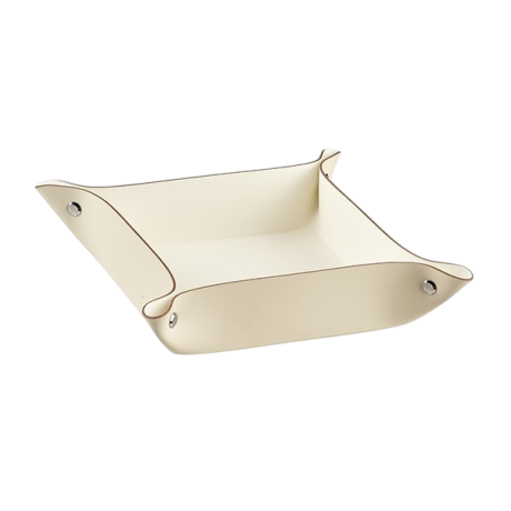 Мелочница COLOMBO DESIGN ADJ 109.16/10 настольная цвет панна котта/белый