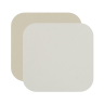 Костер COLOMBO DESIGN ADJ 008.10/16 настольный двухсторонний цвет белый/панна котта