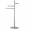 Стойка COLOMBO DESIGN PLANETS B9814 напольная с полотенцедержателем с мыльницей цвет хром
