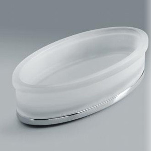 Мыльница COLOMBO DESIGN LAND B2843 настольная цвет хром