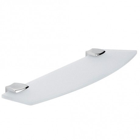 Полочка COLOMBO DESIGN LAND B2816 стеклянная цвет хром