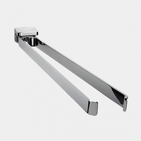 Полотенцедержатель COLOMBO DESIGN ALIZE B2512 двойной цвет хром