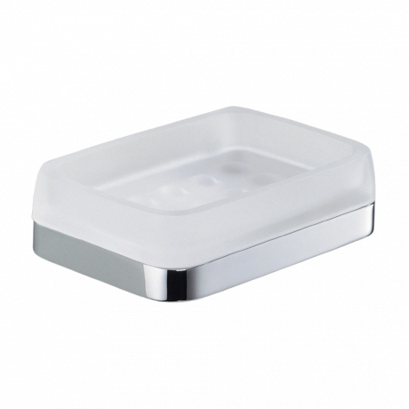 Мыльница COLOMBO DESIGN TIME W4201 настенная цвет хром