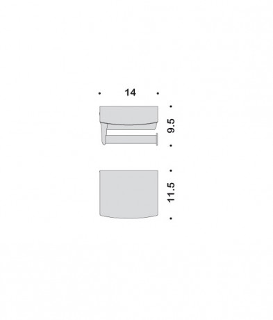 Держатель туалетной бумаги COLOMBO DESIGN LAND B2891 с крышкой цвет хром