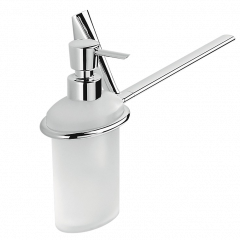 Полотенцедержатель с дозатором COLOMBO DESIGN LAND B2874DX настенный цвет хром