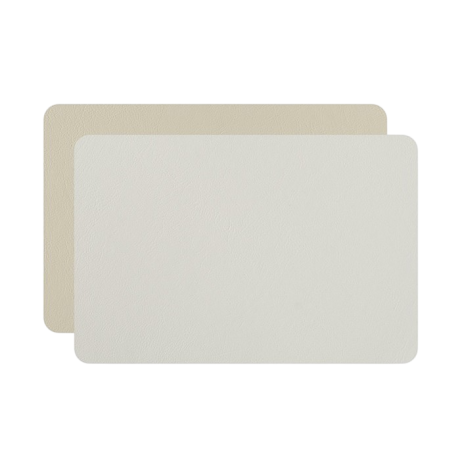 Плейсмат COLOMBO DESIGN ADJ 1002.10/16 настольный двухсторонний цвет белый/панна котта