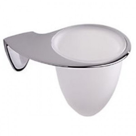 Стакан COLOMBO DESIGN KHALA B1802 настенный цвет хром