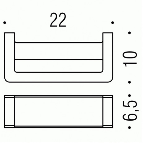 Полотенцедержатель COLOMBO DESIGN OVER B7031 кольцо цвет нержавеющая сталь