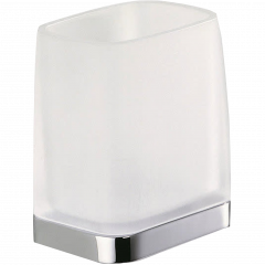 Стакан COLOMBO DESIGN TIME W4202 настенный цвет хром