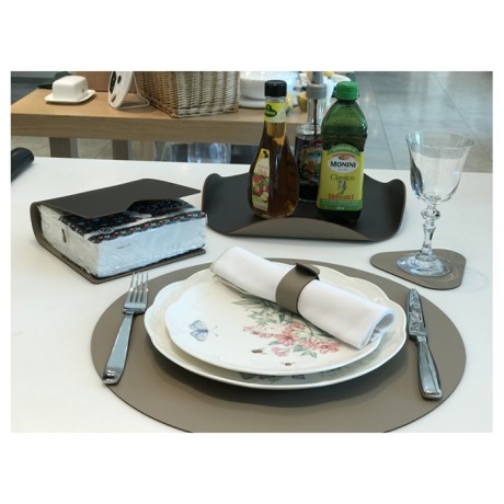 Плейсмат COLOMBO DESIGN ADJ 003.04/06 настольный двухсторонний цвет капучино/шоколад