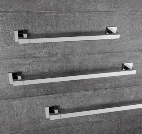 Полотенцедержатель COLOMBO DESIGN BASICQ B3710 широкий цвет хром