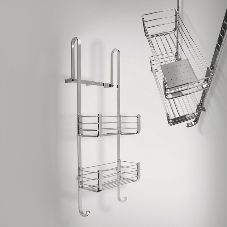 Держатель для скребка COLOMBO DESIGN MENSOLA B9644 цвет нержавеющая сталь