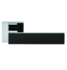 Дверная ручка Colombo Design ALBA LC91RSB хром/черный матовый