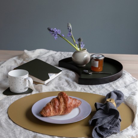 Плейсмат COLOMBO DESIGN ADJ 001.04/06 настольный двухсторонний цвет капучино/шоколад