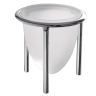 Стакан COLOMBO DESIGN KHALA B1841 настольный цвет хром