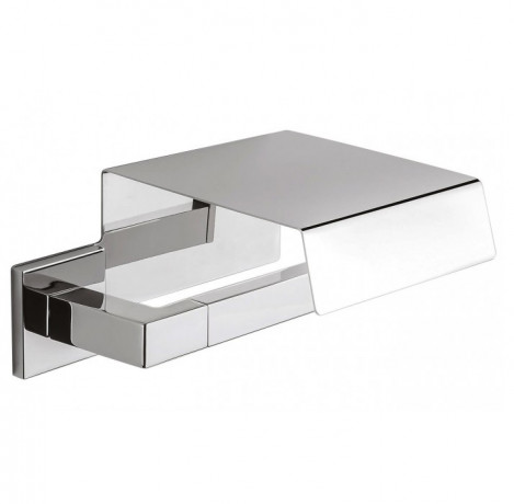 Держатель туалетной бумаги COLOMBO DESIGN BASICQ B3791 с крышкой цвет хром