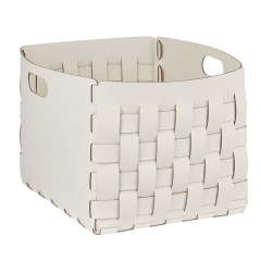 Корзинка COLOMBO DESIGN ADJ 1048.10/16 настольная напольная цвет белый/панна котта