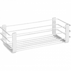 Полочка корзинка COLOMBO DESIGN ANGOLARI B9632.BM одинарная цвет белый матовый