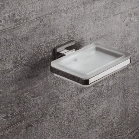 Мыльница COLOMBO DESIGN BASICQ B3701 настенная цвет хром