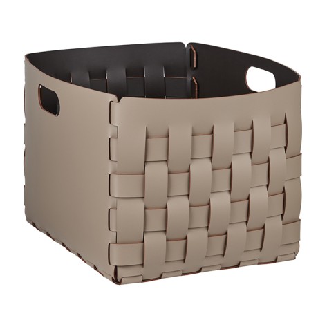 Корзинка COLOMBO DESIGN ADJ 1048.04/06 настольная напольная цвет капучино/шоколад