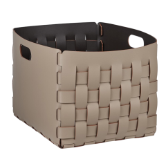 Корзинка COLOMBO DESIGN ADJ 1048.04/06 настольная напольная цвет капучино/шоколад