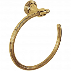 Полотенцедержатель COLOMBO DESIGN HERMITAGE B3331.HPS кольцо цвет золото