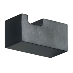 Крючок COLOMBO DESIGN MINI Q CD127.GM одинарный цвет графит матовый