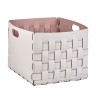 Корзинка COLOMBO DESIGN ADJ 1048.02/07 настольная напольная цвет устричный/пепельная роза