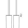 Ершик COLOMBO DESIGN BASICQ B3706.NM напольный цвет черный матовый