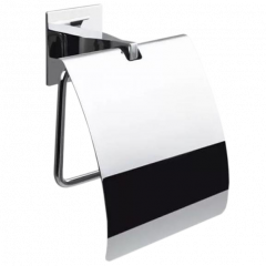 Держатель туалетной бумаги COLOMBO DESIGN FOREVER B2991 с крышкой цвет хром